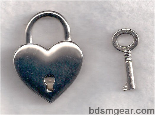 bdsm heart lock bondage heart lock