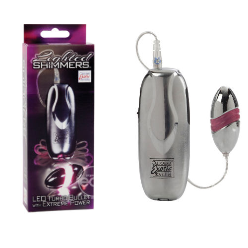 Lighted Shimmers LED Turbo Bullet Pink 