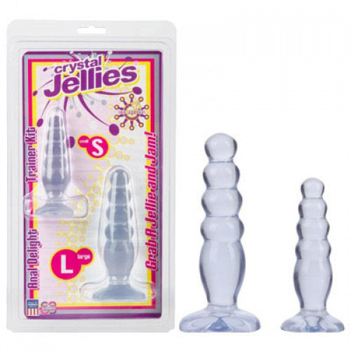 Crystal Jellies Anal Delight Butt Plugs