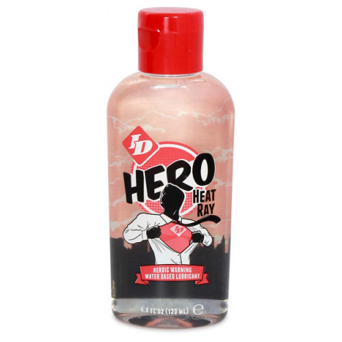 Hero Heat Ray Water Based Warming Lubricant 4.4 Ounce 
