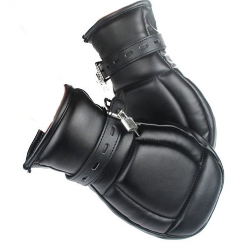 bondage gloves, mitts and cuffs in our store