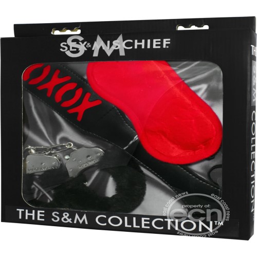 bondage blindfolds, bdsm cuffs, and paddles in our store