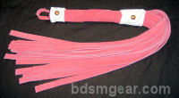 20 Lash 1/2 inch  Wide Pink Floggers
