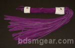 50 Lash Purple Suede Flogger