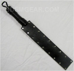 Black Leather Paddle