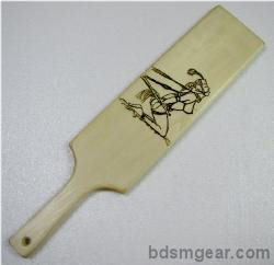 Hand Burned Ponygirl Paddle
