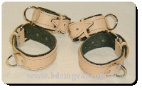 leather cuffs bondage cuff sude cuff bdsm cuffs