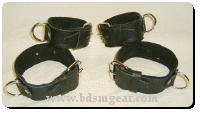 leather cuffs bondage cuff sude cuff bdsm cuffs