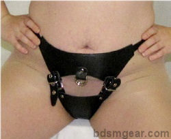 V Type Chastity Belt With Wide Pad