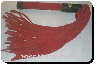 horse hair flogger, leather flogger, deer hide flogger, suede flogger