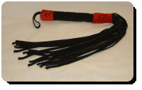 horse hair flogger, leather flogger, deer hide flogger, suede flogger