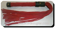 Standard Red Suede Flogger