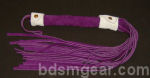 Standard Purple Suede Flogger