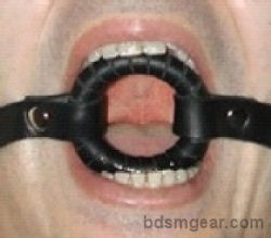 Leather Wrapped Ring Gag