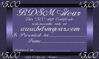 Gift Certificates