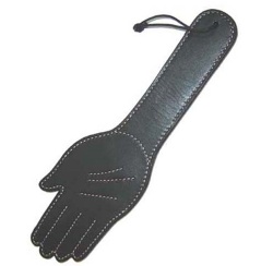 Flat Leather Hand Paddle