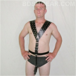 Bondage Harness with Cock Sheath