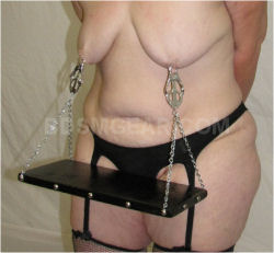 Extreme Nipple Torture Serving Tray