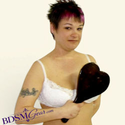 BDSM heart paddle