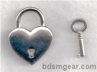 Heart Shaped Padlocks