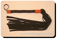 King Size Black Suede Flogger