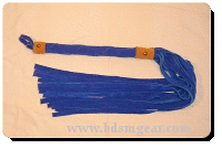 King Size Blue Suede Flogger