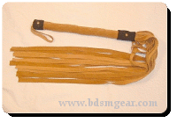King Size Tan Suede Flogger