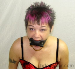 Soft Leather Ball Gag