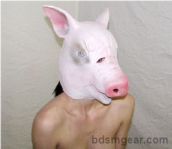 mask pig role play bondage bdsm toy