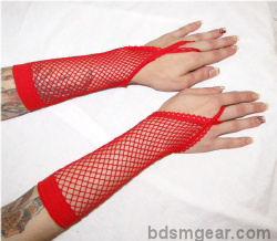 Sexy Fishnet Gloves