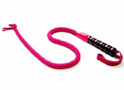 Red Leather BDSM Whip