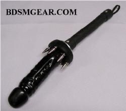 Extreme Spiked Dildo On A Stick