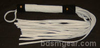 White Suede Flogger