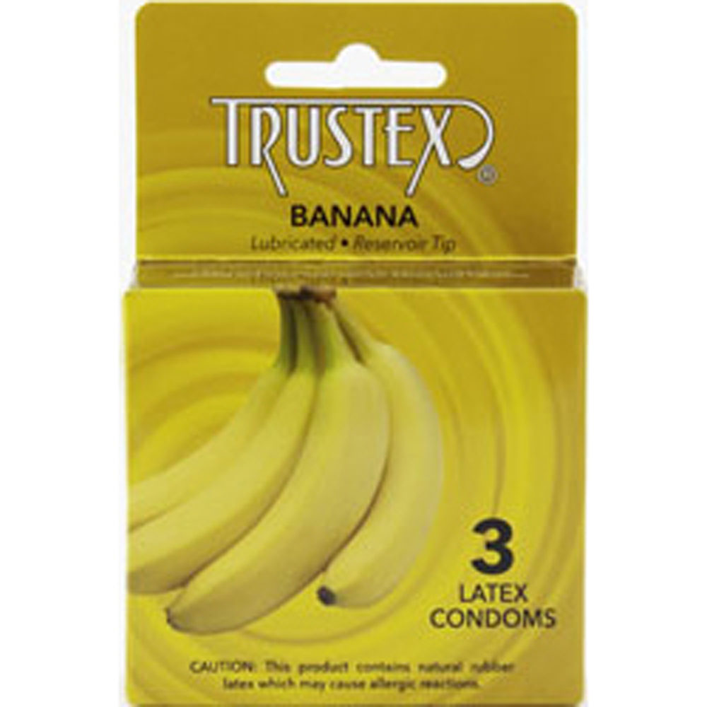 Trustex Flavored Lubricated Condoms 3 Pack