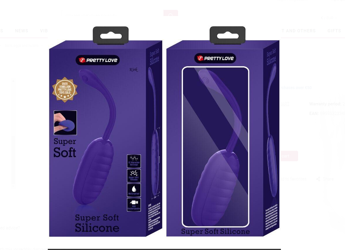 Kirk Rechargeable Vibrating Egg
