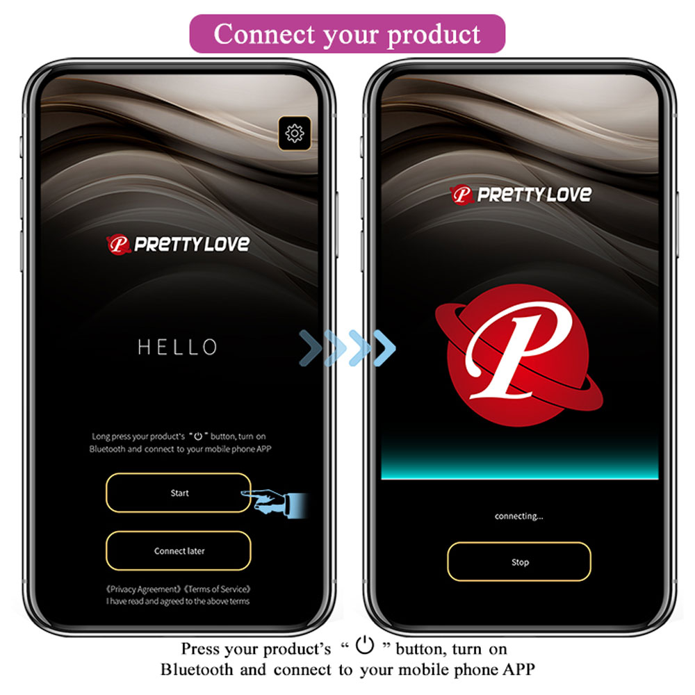 Pretty Love Nymph Global Remote Control Series - Purple