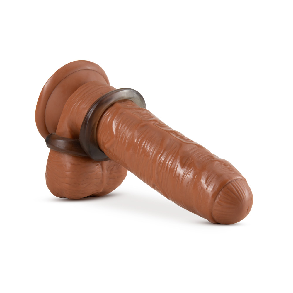 Stay Hard - Cock Ring and Ball Strap - Black