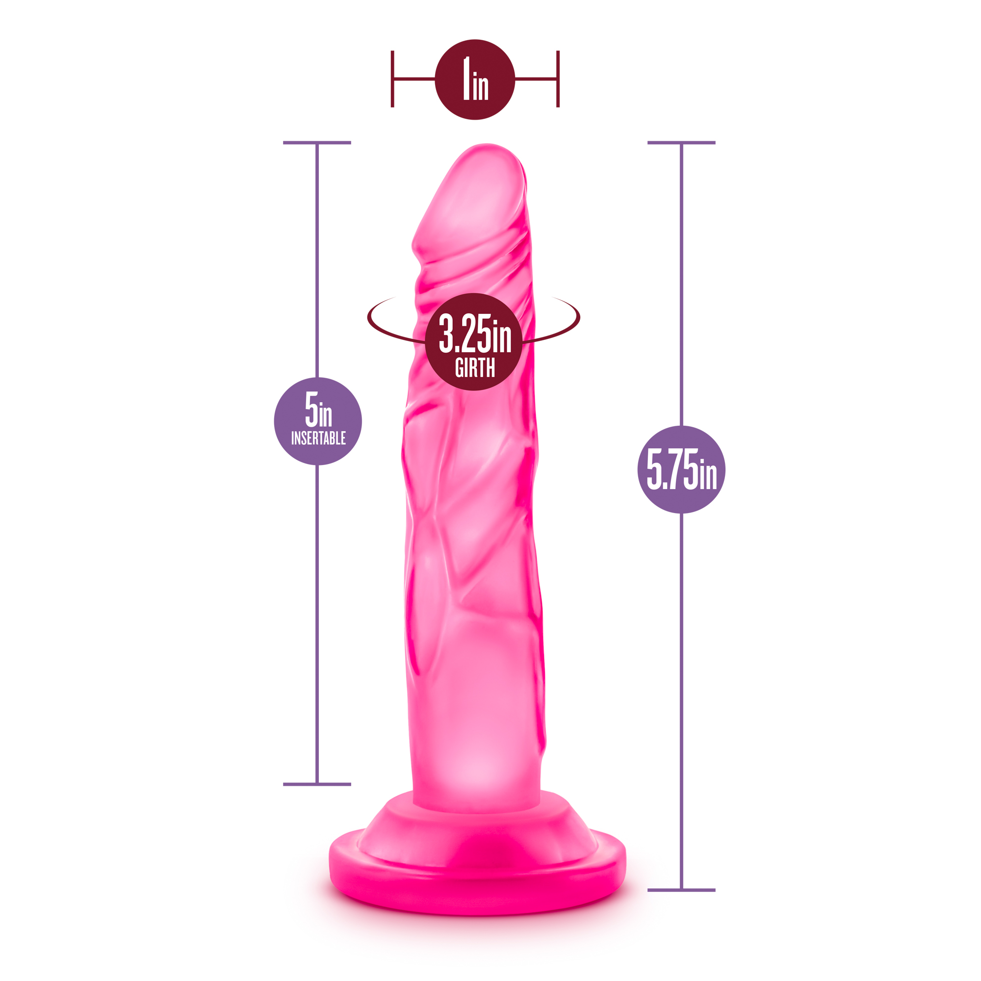 Naturally Yours - 5 Inch Mini Cock