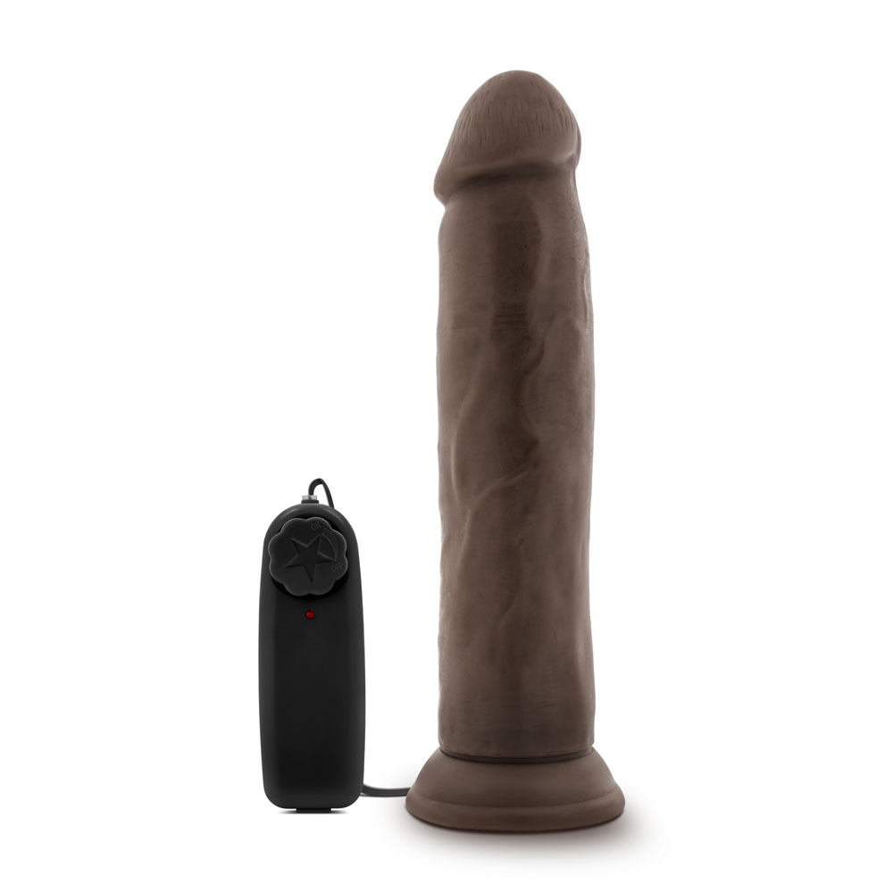Dr. Skin - Dr. Throb - 9.5 Inch Vibrating Realistic Cock With Suction Cup