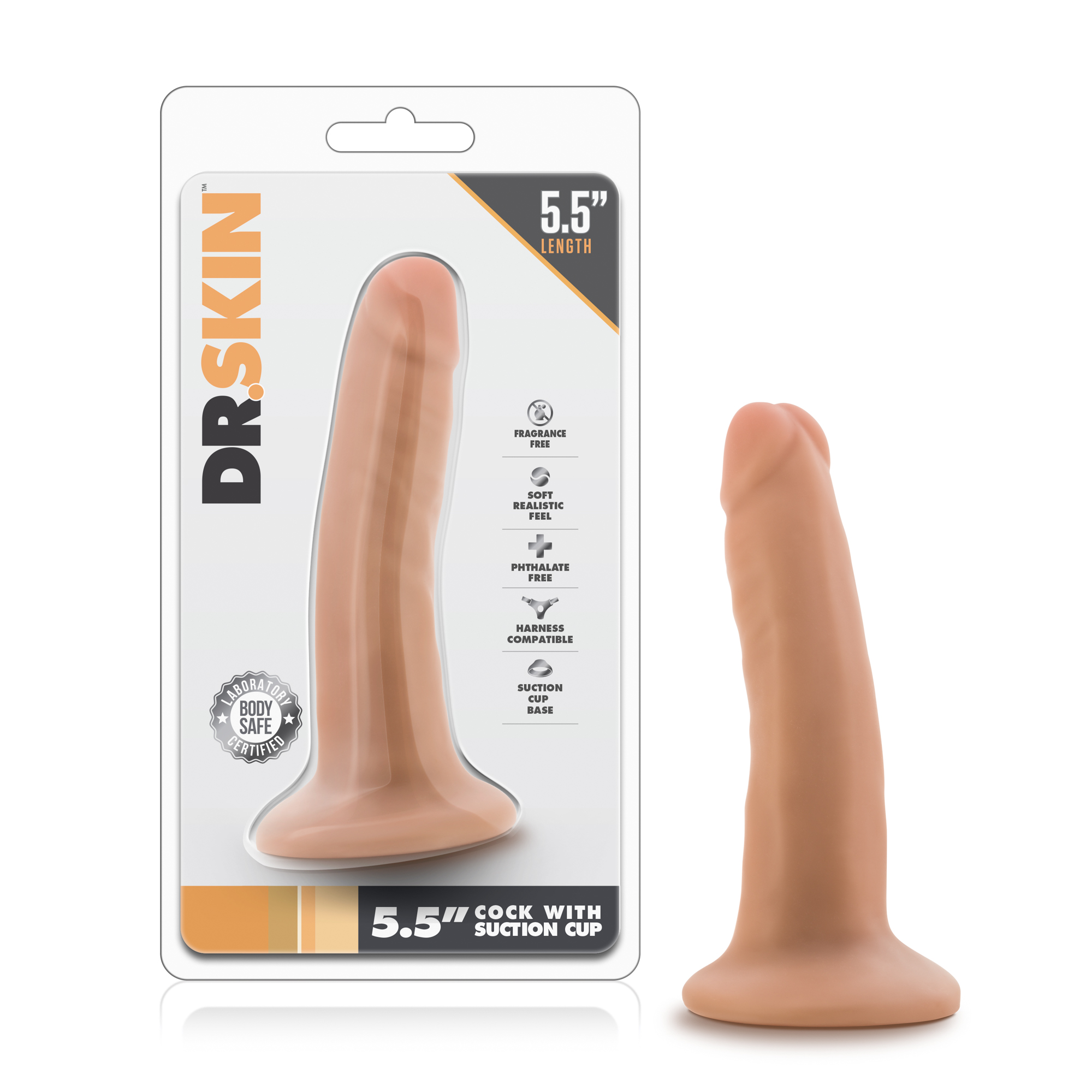 Dr. Skin - 5.5 Inch Cock with Suction Cup