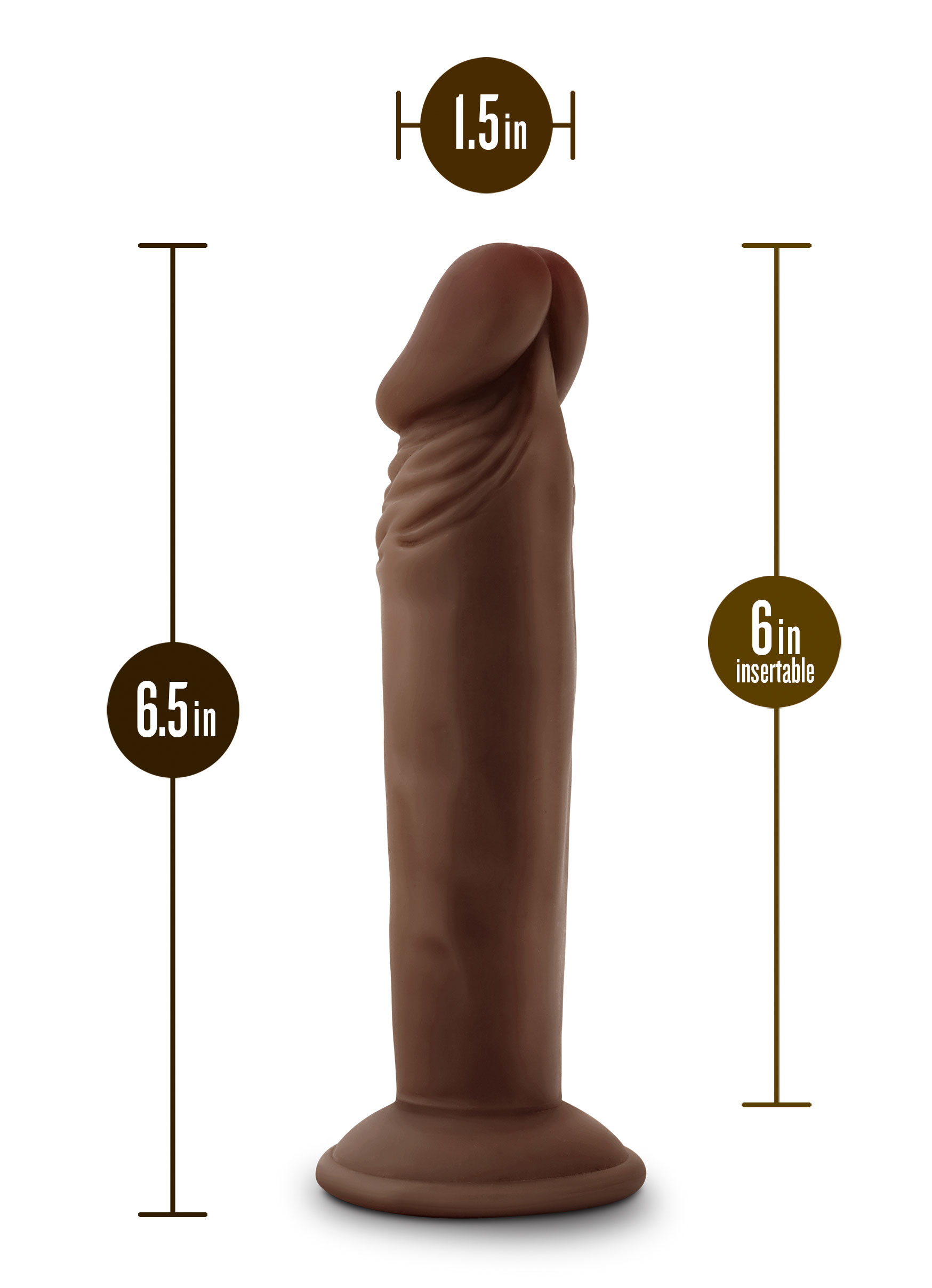 Dr. Skin Plus - 6 Inch Posable Dildo