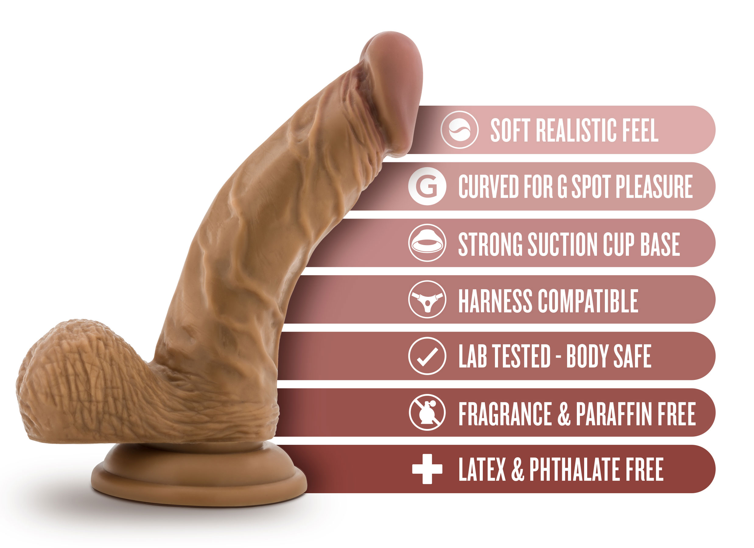 Dr. Skin - Dr. Stephen - 6.5 Inch Dildo With Balls