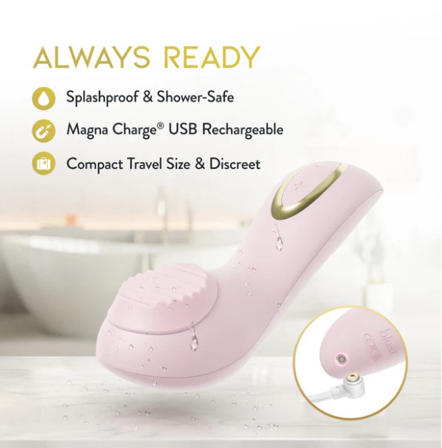 Delice Dahlia Stimulating Personal Massager - Pink