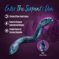 Temptasia Twin Python Silicone Double Ended Dildo