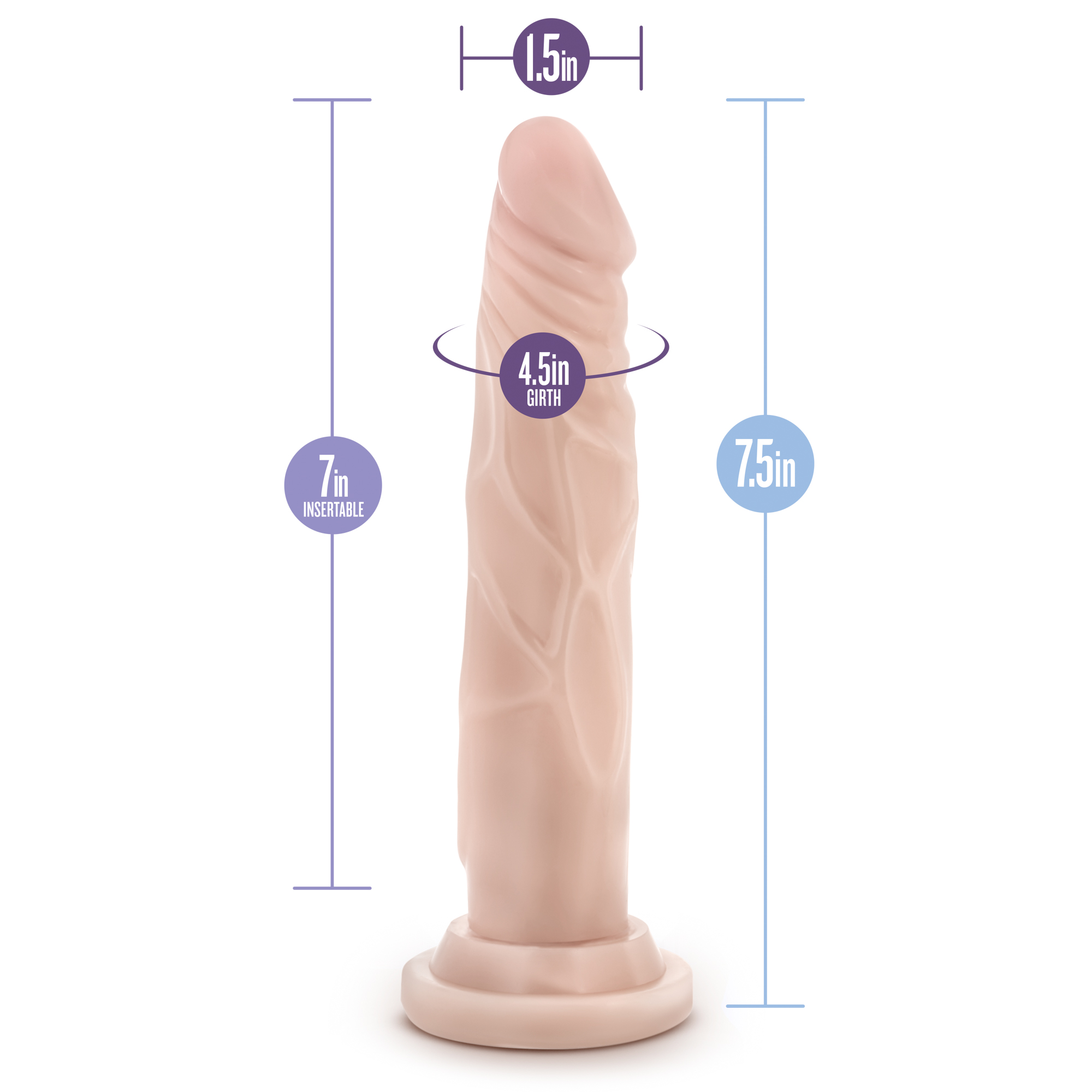 Dr. Skin - Realistic Cock - Basic 7.5