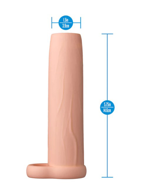 Performance 5.75 Inch Enhancement Sleeve - Beige