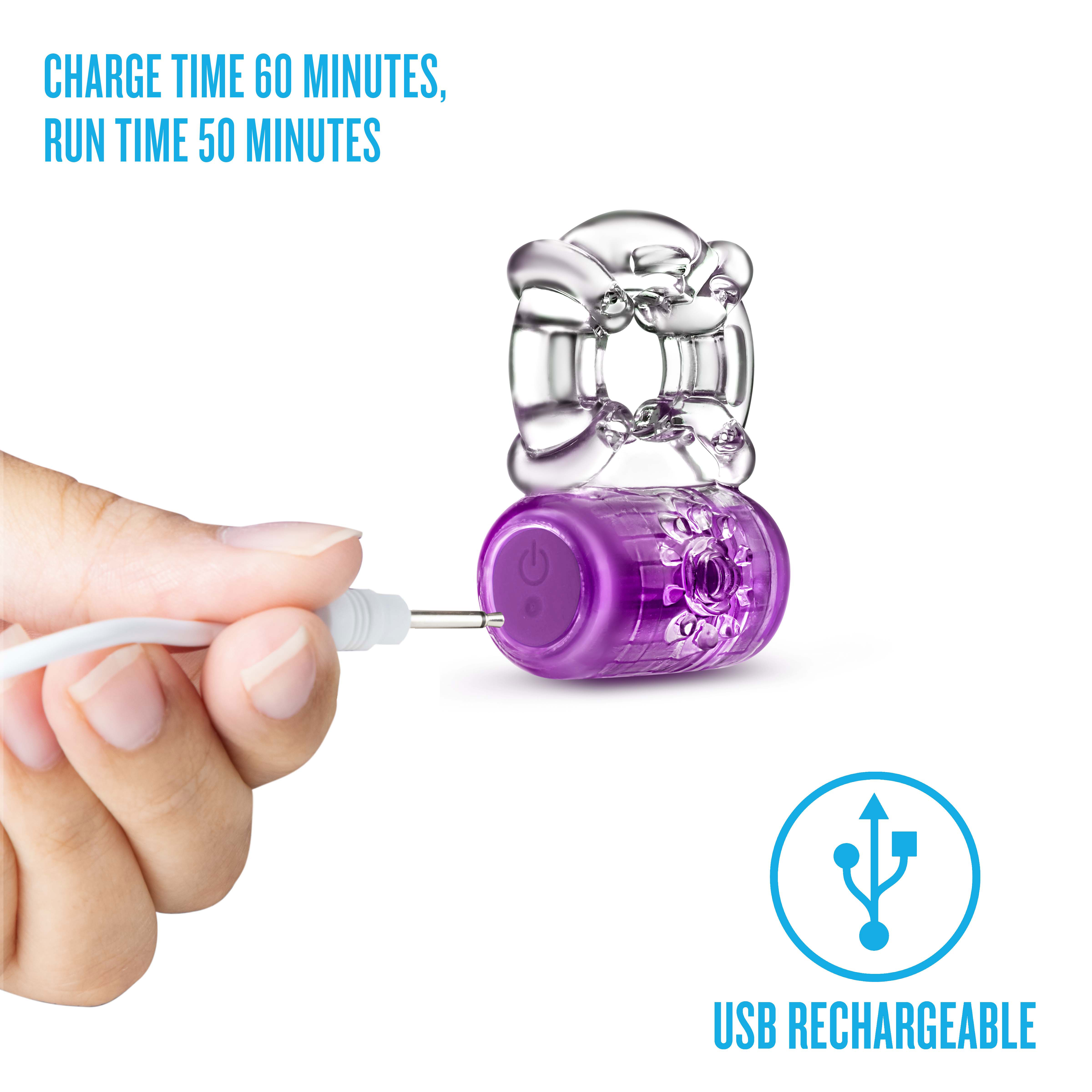 Play With Me Pleaser Rechargeable C-Ring