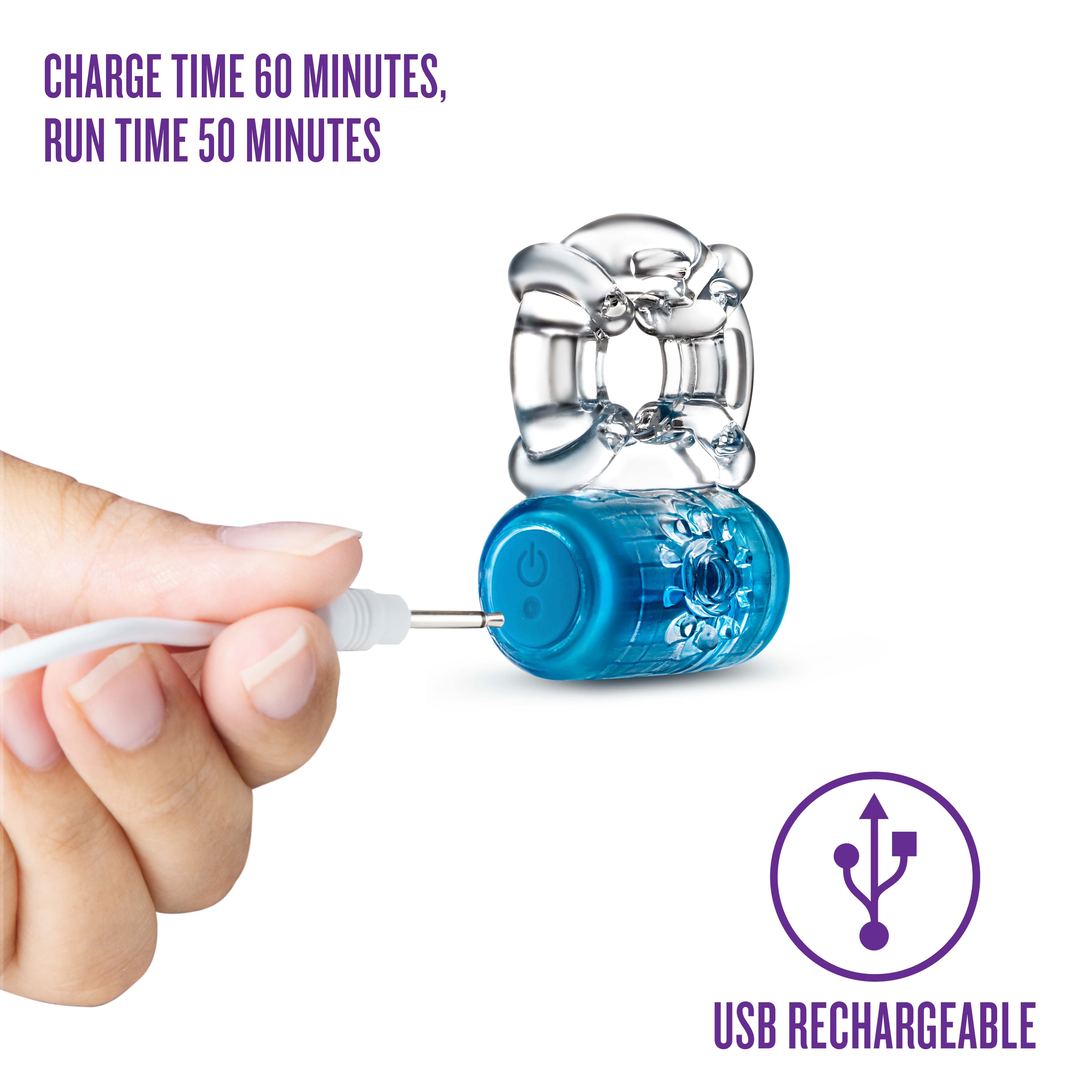 Play With Me Pleaser Rechargeable C-Ring