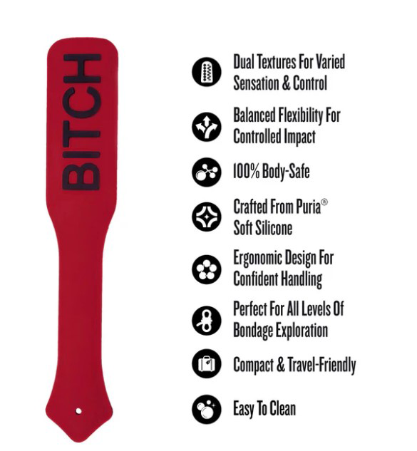 Temptasia Ardor - Paddle - Red