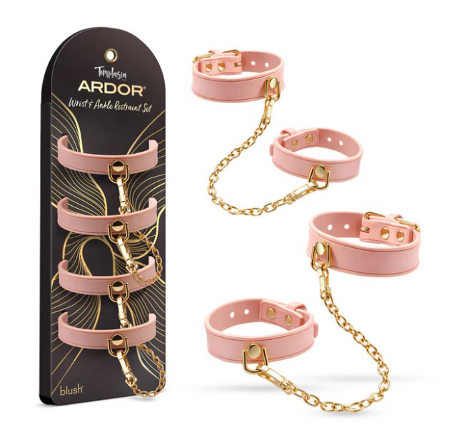 Temptasia Ardor Wrist and ​Ankle Restraints​ - Pink